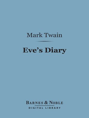 cover image of Eve's Diary (Barnes & Noble Digital Library)
